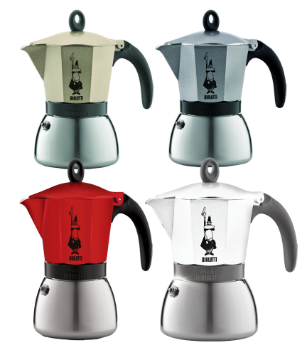 Bialetti Moka induction Stove top Coffee Makers